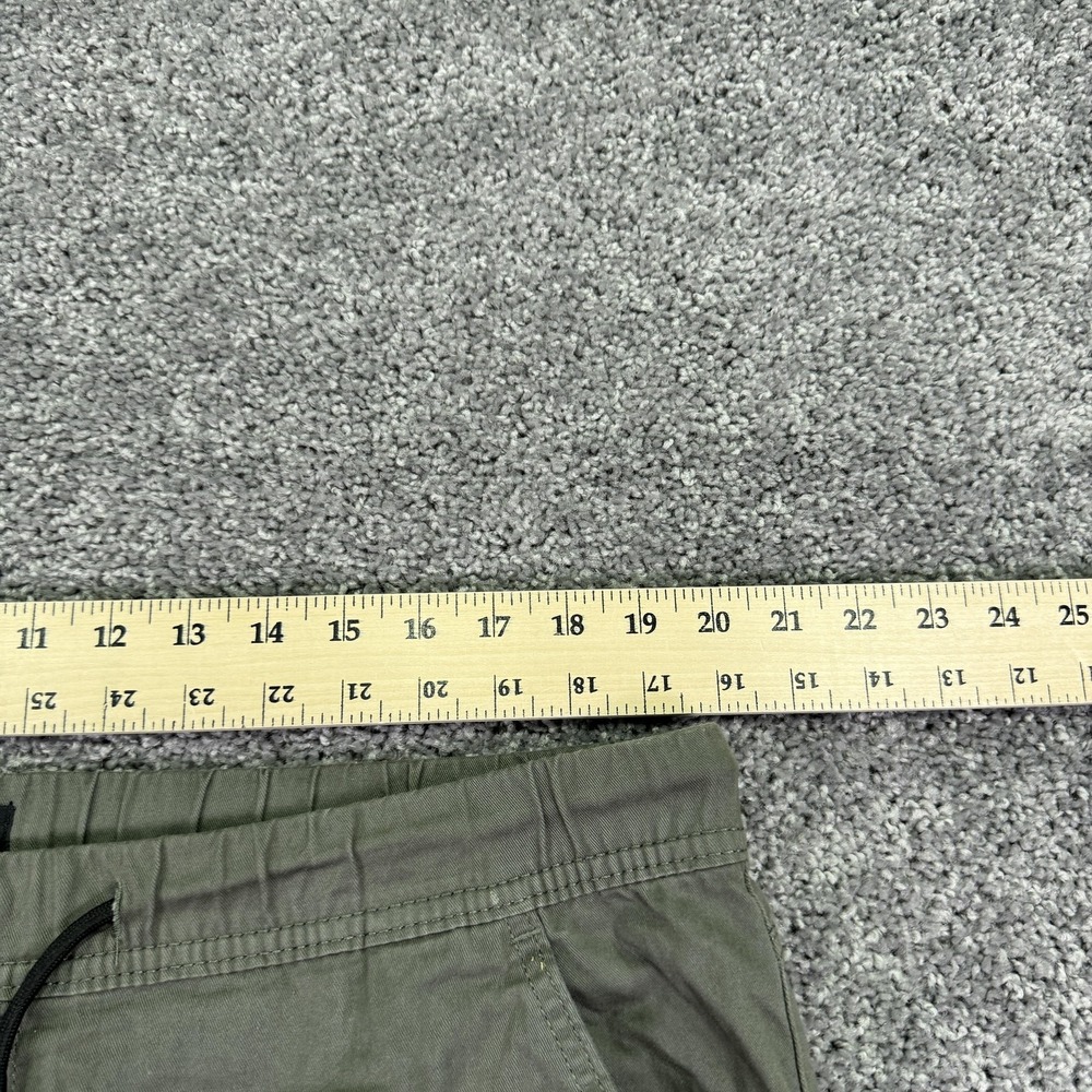 Denizen Jogger Pants Mens XL Green Elastic Waist Cuffed Stretch Casual Travel - Picture 3 of 10